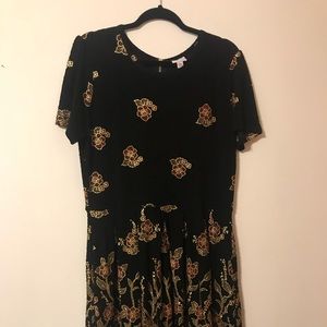 LulaRoe Elegant 2018 Amelia Dress 3XL